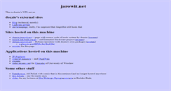Desktop Screenshot of jarowit.net